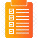Lista de Verificación  Icono