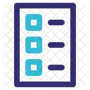 Lista de Verificación  Icono