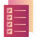 Lista de Verificación  Icono
