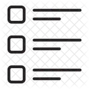 Lista de Verificación  Icono