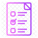Lista de Verificación  Icon