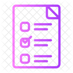 Lista de Verificación  Icono