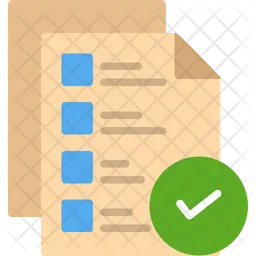 Lista de Verificación  Icono