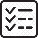 Lista de Verificación  Icono