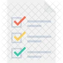 Lista de Verificación  Icono