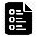 Lista De Verificacion Encuesta Agenda Icon