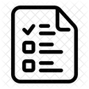 Lista de Verificación  Icono