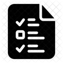 Lista de Verificación  Icono