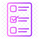 Lista de Verificación  Icono
