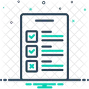 Lista de Verificación  Icono