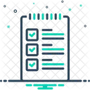 Lista de Verificación  Icono