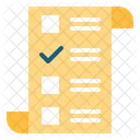 Lista de Verificación  Icono
