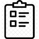 Lista de Verificación  Icono