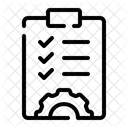 Lista De Verificacion Lista Gestion De Proyectos Icon
