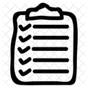 Lista De Verificacion Encuesta Lista De Tareas Icon