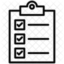 Lista de Verificación  Icono