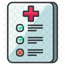 Medico Lista De Verificacion Prescripcion Icon