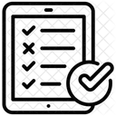 Lista de Verificación  Icono