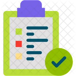 Lista de Verificación  Icono