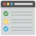 Lista de Verificación  Icono