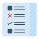 Lista de Verificación  Icono