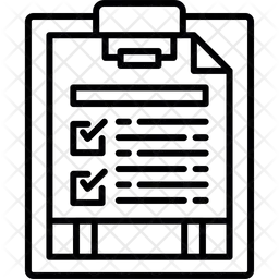 Lista de Verificación  Icono