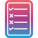 Lista De Verificacion Documento Kpi Icon