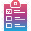 Lista De Verificacion Planificacion Tarea Icon