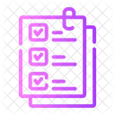Lista de Verificación  Icono