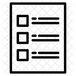 Lista de Verificación  Icono