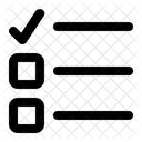 Lista de Verificación  Icono