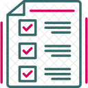 Lista de Verificación  Icono