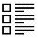 Lista de Verificación  Icono