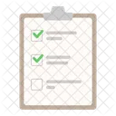 Lista de Verificación  Icono