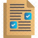 Lista De Verificacion Lista Regulaciones Icon