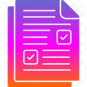 Lista De Verificacion Lista Regulaciones Icon