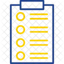 Lista de Verificación  Icono