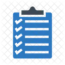 Lista De Verificacion Encuesta Lista De Tareas Icono