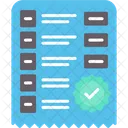 Lista de Verificación  Icono