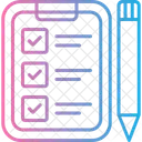 Lista De Verificacion Lista Cheque Icon