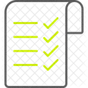 Lista de Verificación  Icono