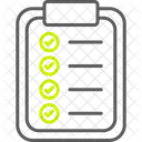 Lista de Verificación  Icono
