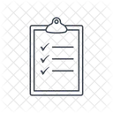 Lista de Verificación  Icono