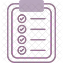Lista de Verificación  Icono
