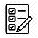 Lista de Verificación  Icono