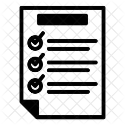 Lista de Verificación  Icono