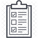 Lista de Verificación  Icono