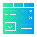 Lista de Verificación  Icono