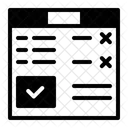 Lista de Verificación  Icono