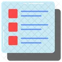 Lista De Verificacion Encuesta Pagina Icono